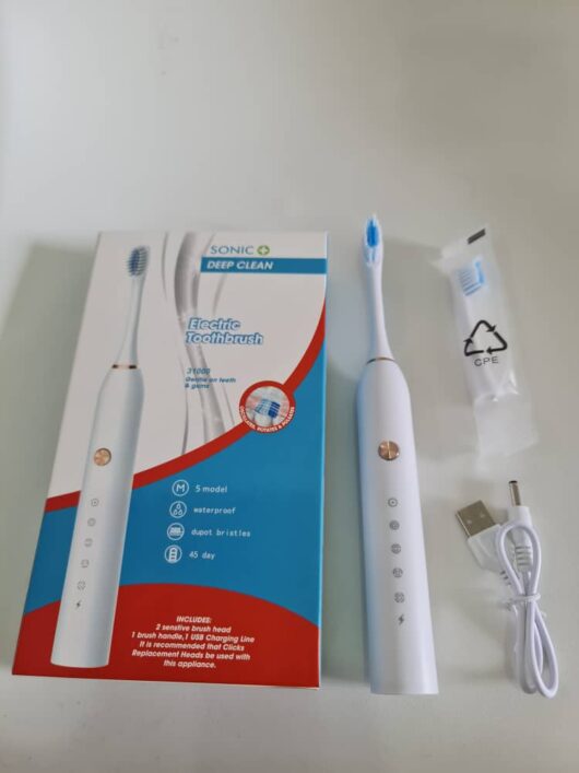 sonic electric tooth brush |electric tooth brush | apple berry